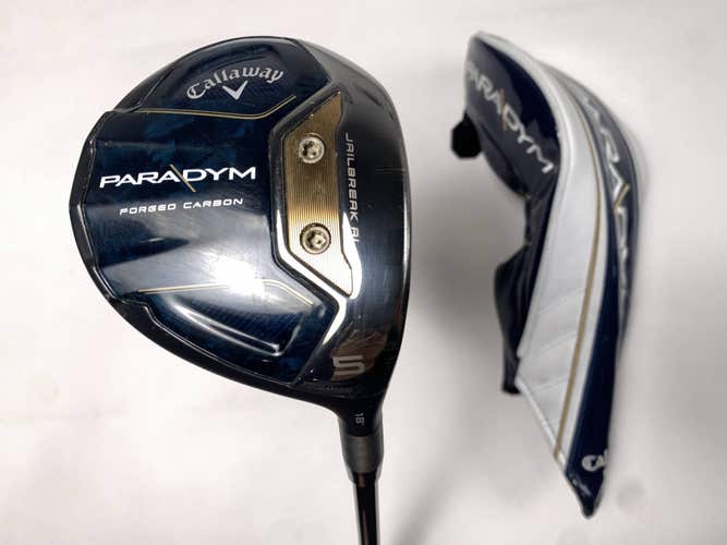 Callaway Paradym 5 Fairway Wood 18* C6 Blue 50g Ladies Graphite Womens RH HC