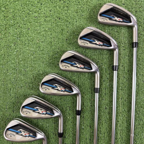 Callaway XR OS Iron Set 5-PW Regular Flex Steel Right Handed
