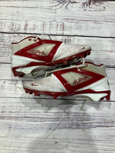 Temple University Nike Alpha Menace Pro 4 Cleats - Size 13.5 (Used)