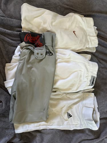 Lot 4 Baseball pants - adult medium