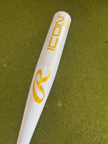 2026 Rawlings Icon Composite BBCOR Certified Bat (-3) 28 oz 31" (Used)
