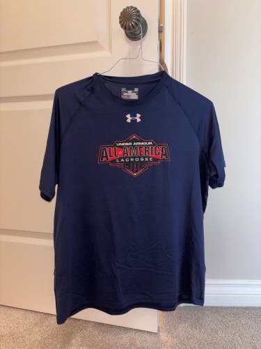 Blue Men's Under Armour All-America Shirts