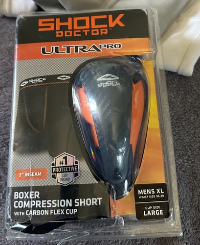 XL Cup Compression Shorts - Shock Doctor  new