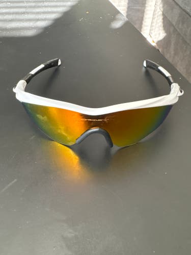 White/Black Adult Oakley Sunglasses M2 (Used)