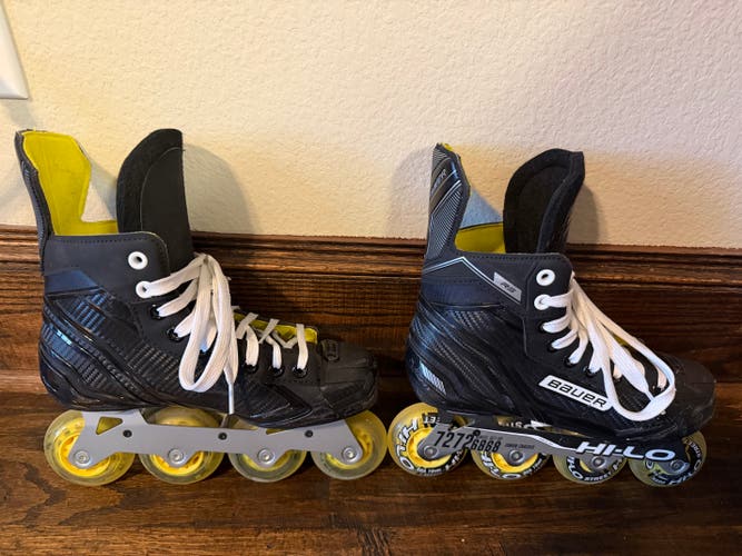Junior Bauer Inline Skates Regular Width Size 5 (Used)