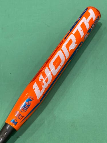 Used 2022 Worth Legit 220 Slowpitch Softball Composite Bat 34" (-8)