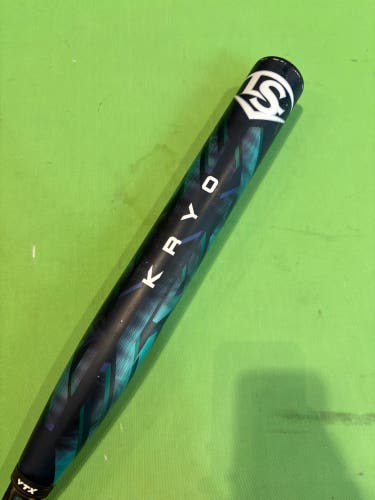 Black 2025 Louisville Slugger Kryo Composite Bat (-11) 22 oz 33"
