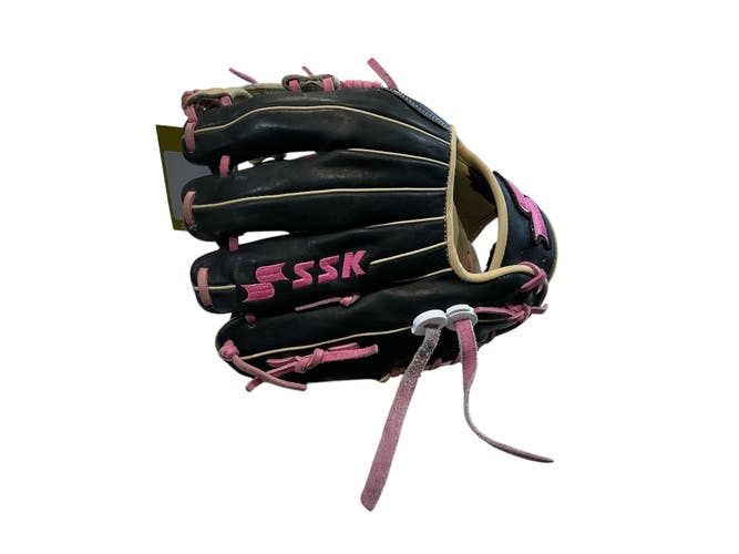 Used Ssk Z5-1150 BB/SB Glove RH Throw Black And Tan 11 1/2" 11873-S000244340