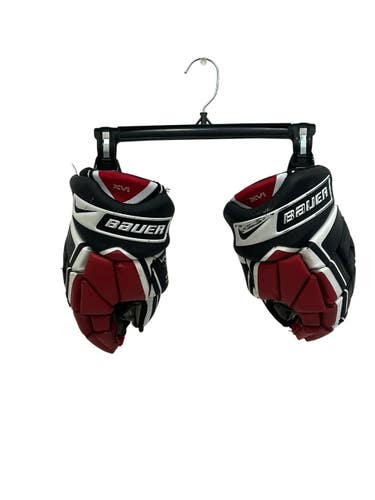 Used Nike VAPOR XVI Senior Gloves Black And Red 13" 11692-S000154517