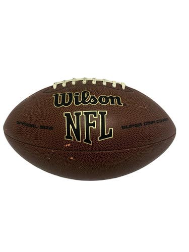 Used Wilson NFL SUPER GRIP Official Football Official 11692-S000154528