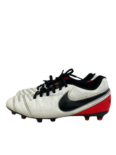 Used Nike TIEMPO Soccer Cleats White Senior 9 11692-S000151613
