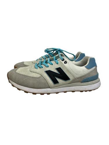 Used New Balance 574 GREENS V2 Mens Golf Shoes White Senior 10.5 11692-S000152449