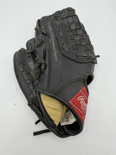 Rawlings Rbg36 LH Baseball Glove 9.5" - Black