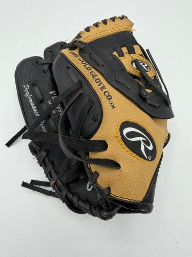Rawlings Player series RH Baseball Glove 10" - Black/Brown