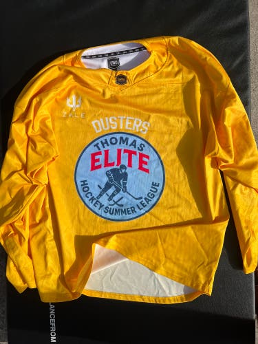 TESL Summer League Hockey Yellow XL Men's Jersey (Used)