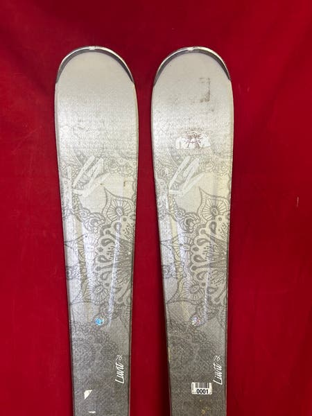 k2 first luv skis + Marker M2 10.0 Bindings - Women's 2009 With a balance of stability and forgiveness K2 141 cm All Mountain