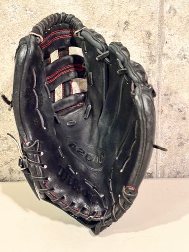 Wilson A2000 DW5 David Wright 12" Pro Stock Baseball Glove RHT H-Web Black