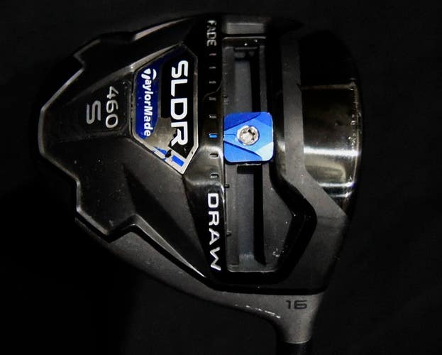 TAYLORMADE SLDR S 460 DRIVER LOFT 16, SHAFT 45 IN, SENIOR FLEX, RIGHT HANDED