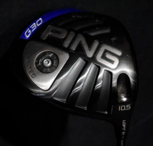 PING G30 LS TEC DRIVER LOFT 10.5, SHAFT 45 IN, REGULAR FLEX, RIGHT HANDED
