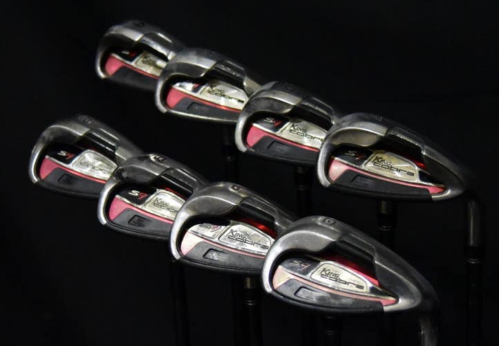 KING COBRA S9 IRONS SET:4-9,P, GW IRONS SHAFT 39.5 IN (5I), REGULAR FLEX, RH