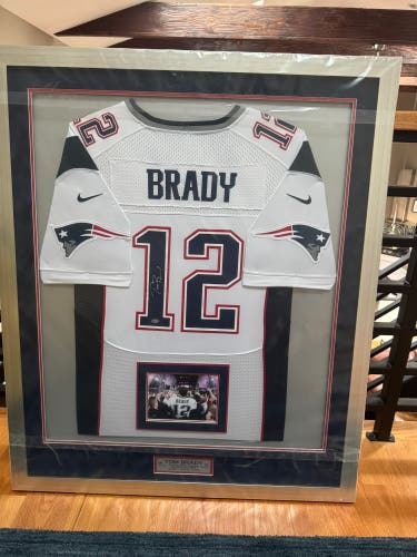Tom Brady Autographed And Authenticated Super Bowl 53 Jersey!!
