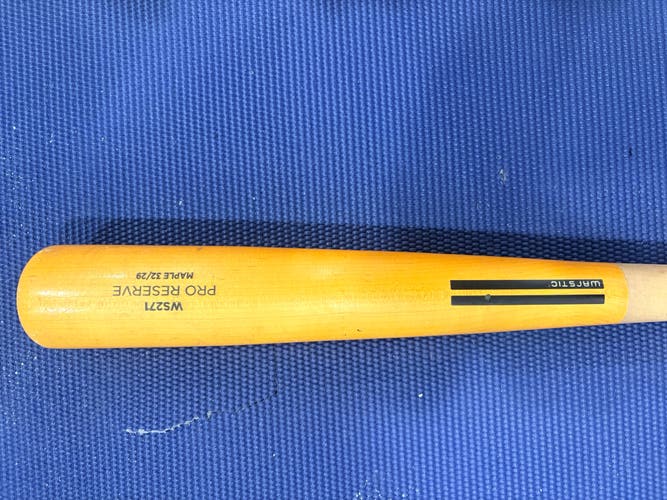 2024 Warstic WS271 Maple Bat (-3) 29 oz 32" (Used)