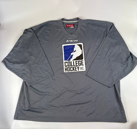 Gray Goalie Cut Men's CCM Jersey (New)