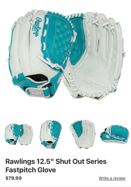 Rawlings RH Shut out Softball Glove 12.5" (Used)