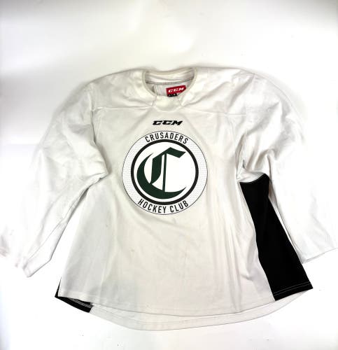 White XL Men's CCM Jersey (Used)