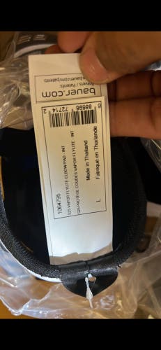 Senior Bauer Vapor Flylite Shoulder Pads,shin,elbow any size