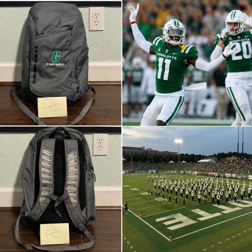 RARE Charlotte 49ers Football Team Issued Nike Elite Backpack NWT