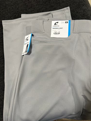 Gray Men's XL Adult Champro Game Pants (New)
