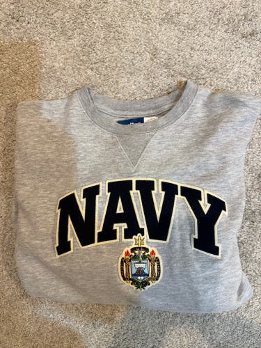 Gray Men's Large Champion Sweatshirt (Used)