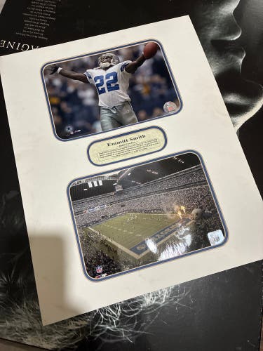 Used Emmitt Smith And Dallas Cowboys Stadium Pictures