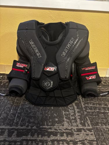Large Vaughn V10 Goalie Chest Protector