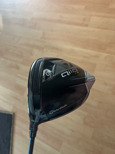 Men's 2024 TaylorMade Qi10 LS Left Hand Driver Extra Stiff Flex 9 Loft Steel Shaft (Used)