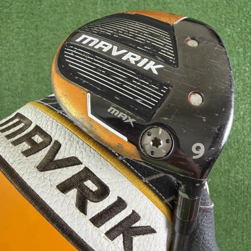 Callaway Mavrik Max 9 Wood 9W 23 Even Flow Riptide 5.0 Senior A Flex 60g