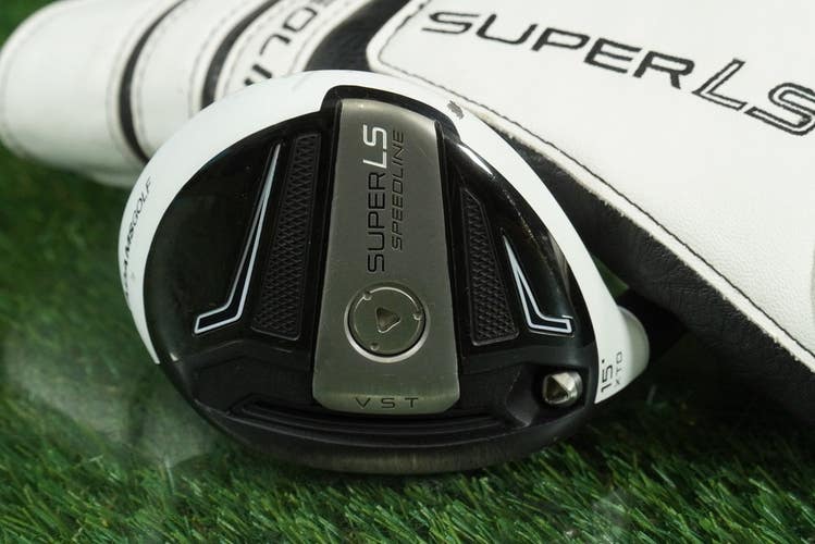 ADAMS SUPER LS SPEEDLINE 15 XTD 3 WOOD FAIRWAY VELOX EXTRA X-STIFF LH