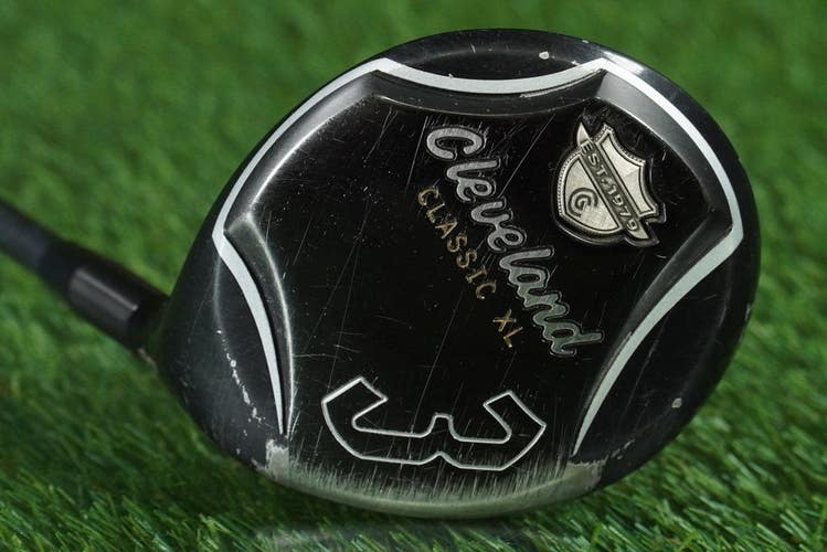 CLEVELAND CLASSIC XL 15.5 3 WOOD FAIRWAY FUJIKURA FIT-ON M GOLD 55G REGULAR RH
