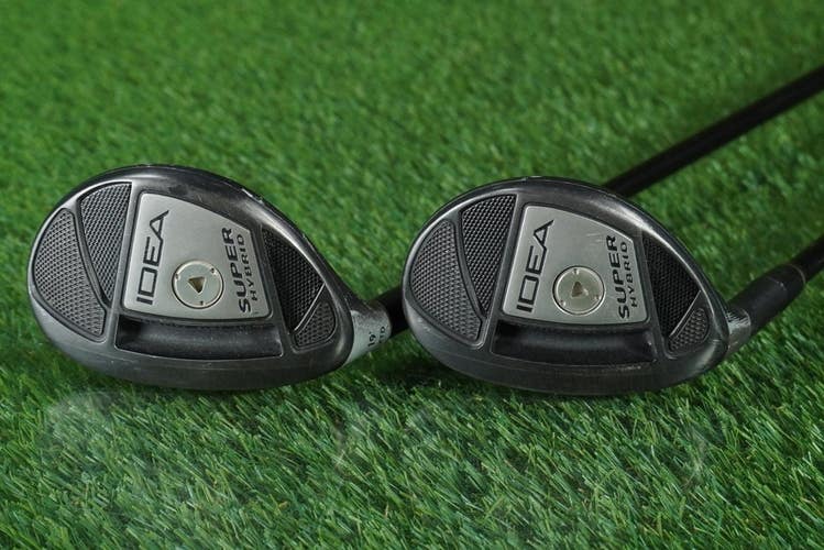 ADAMS IDEA SUPER HYBRIDS SET 3H 19 4H 22 KUROKAGE 100 90 EXTRA X-STIFF LH