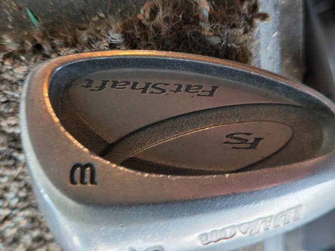 37.25 IN LH WILSON FAT SHAFT DEEP CAVITY BACK SW GOLF CLUB VERY NICE