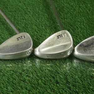 PELZ FORGED WEDGES SET PW, LW, XW WEDGE FLEX RH ~ LOOK!!