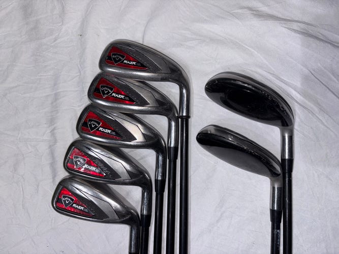 Callaway Razr X HL Irons Combo Set - Regular Flex