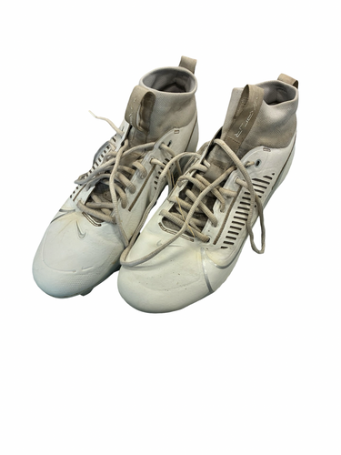 Used Nike Adult FB Cleats White Senior 9.5 11682-S000135889