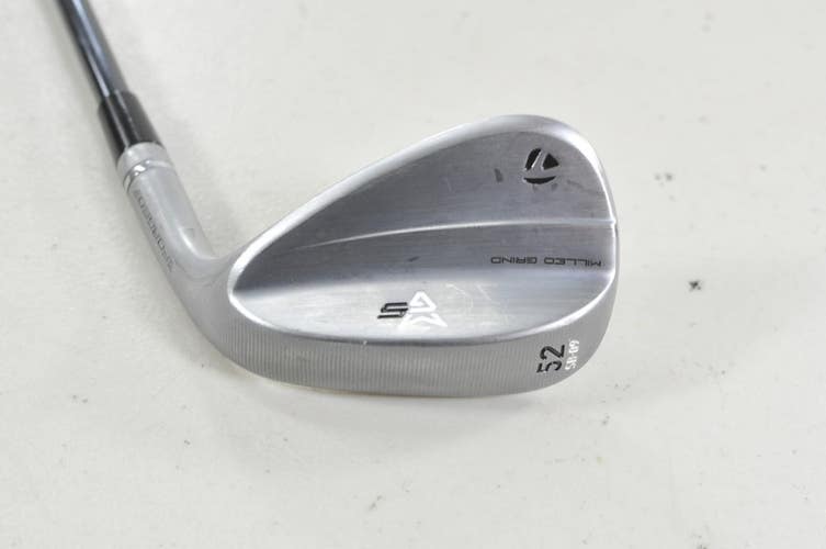 TaylorMade Milled Grind 5 Chrome 52*-09 Wedge Recoil Dart 80g Graphite #220212