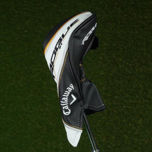 CALLAWAY ROGUE ST HYBRID HEADCOVER BLACK / WHITE WITH CHANGEABLE #'S ~ NEW!!