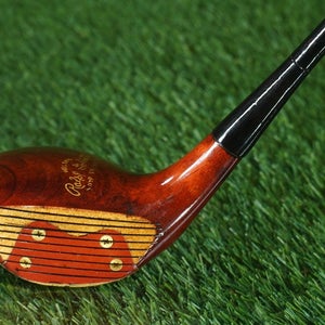 WILSON RALPH GULDAHL PERSIMMON SPOON 3 WOOD RH, REFINISHED HEAD ~ VINTAGE!