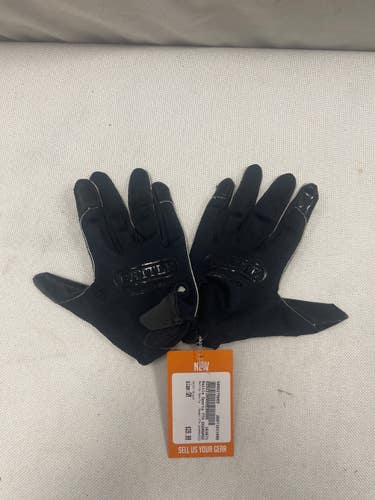 Used Battle Sports YTH DOOMSPEED FB Gloves Black SM 11490-S000275665