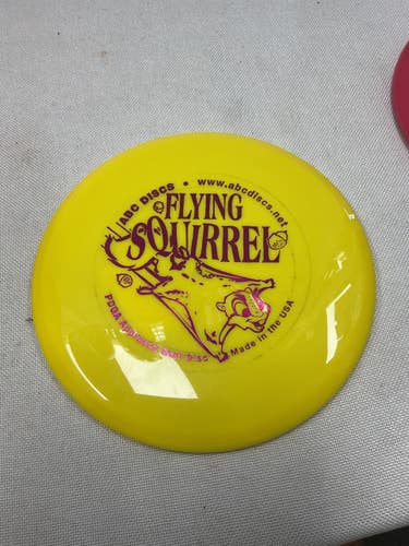 Used FLYING SQUIRREL Disc Golf Driver Yellow 11490-S000275629