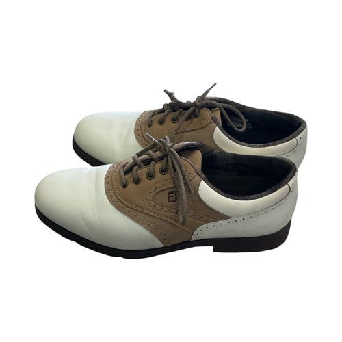 Used Foot Joy Womens Golf Shoes Brown Senior 8 11859-S000032334